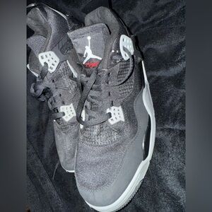 Jordan Black and Gray Sneakers